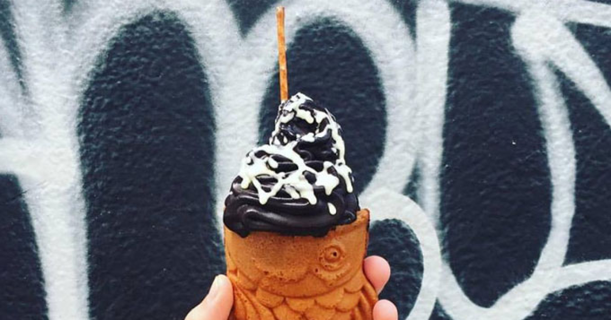 Taiyaki, el helado con forma de pez que triunfa en Instagram