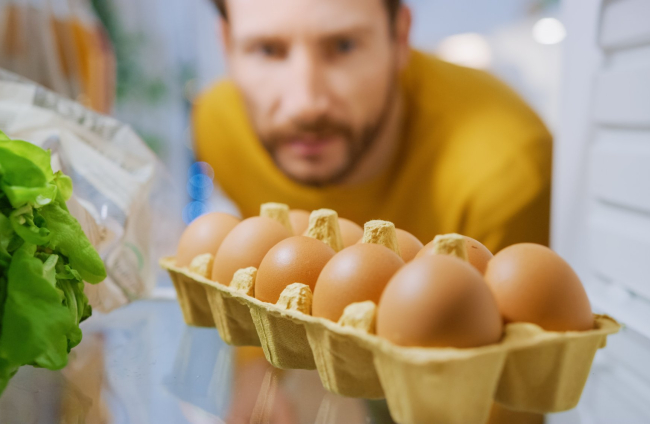 ¿Por qué se recomienda almacenar los huevos en el frigorífico?