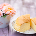 Gisela Cruz ha triunfado en sus redes con una receta de cheesecake japonesa, como la de la imagen.