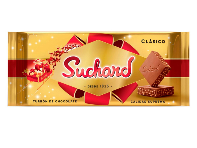 Turrón de chocolate de Suchard