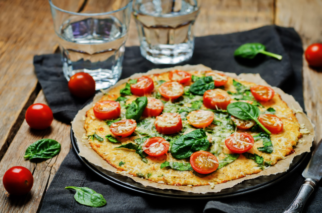 Pizza de coliflor (Foto: iStock)