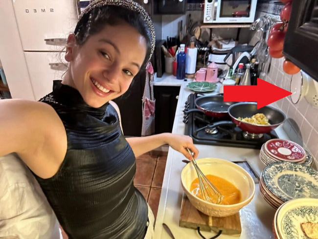 Rosalía en su cocina