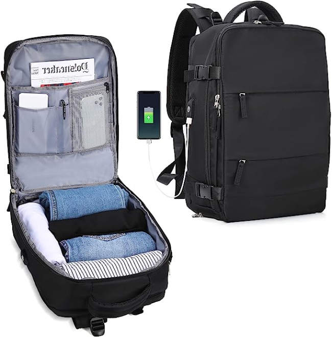 La mochila de viaje viral en TikTok de  para no facturar y